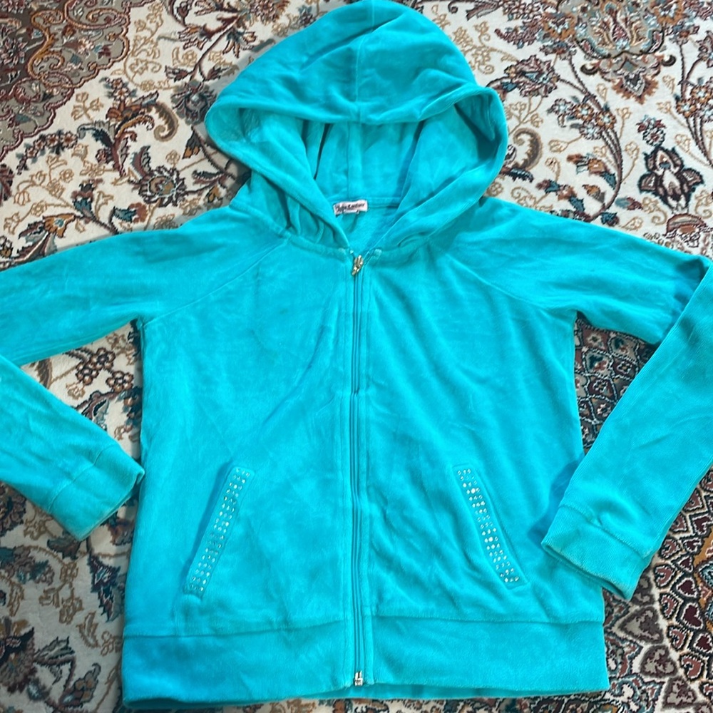Juicy Couture Extra Small Youth Jacket Hoodie - Picture 8 of 16